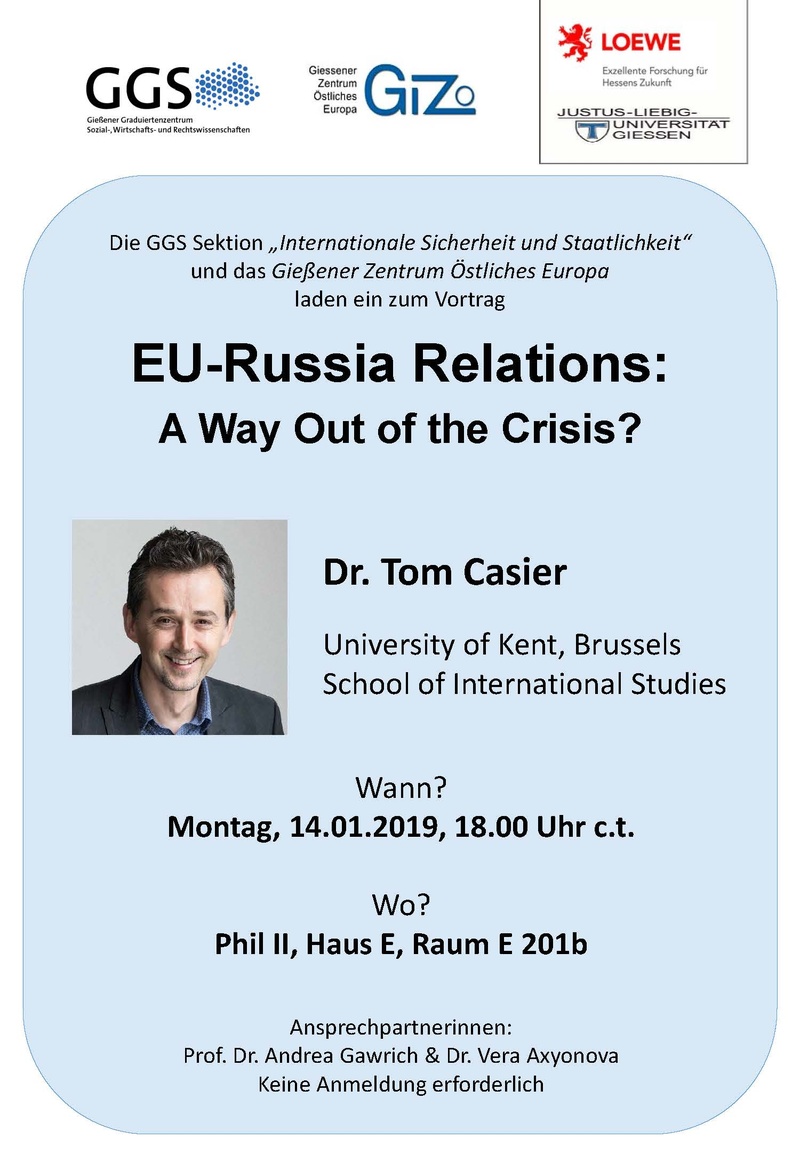 Poster: EU-Russia Relations: A Way Out of the Crisis?