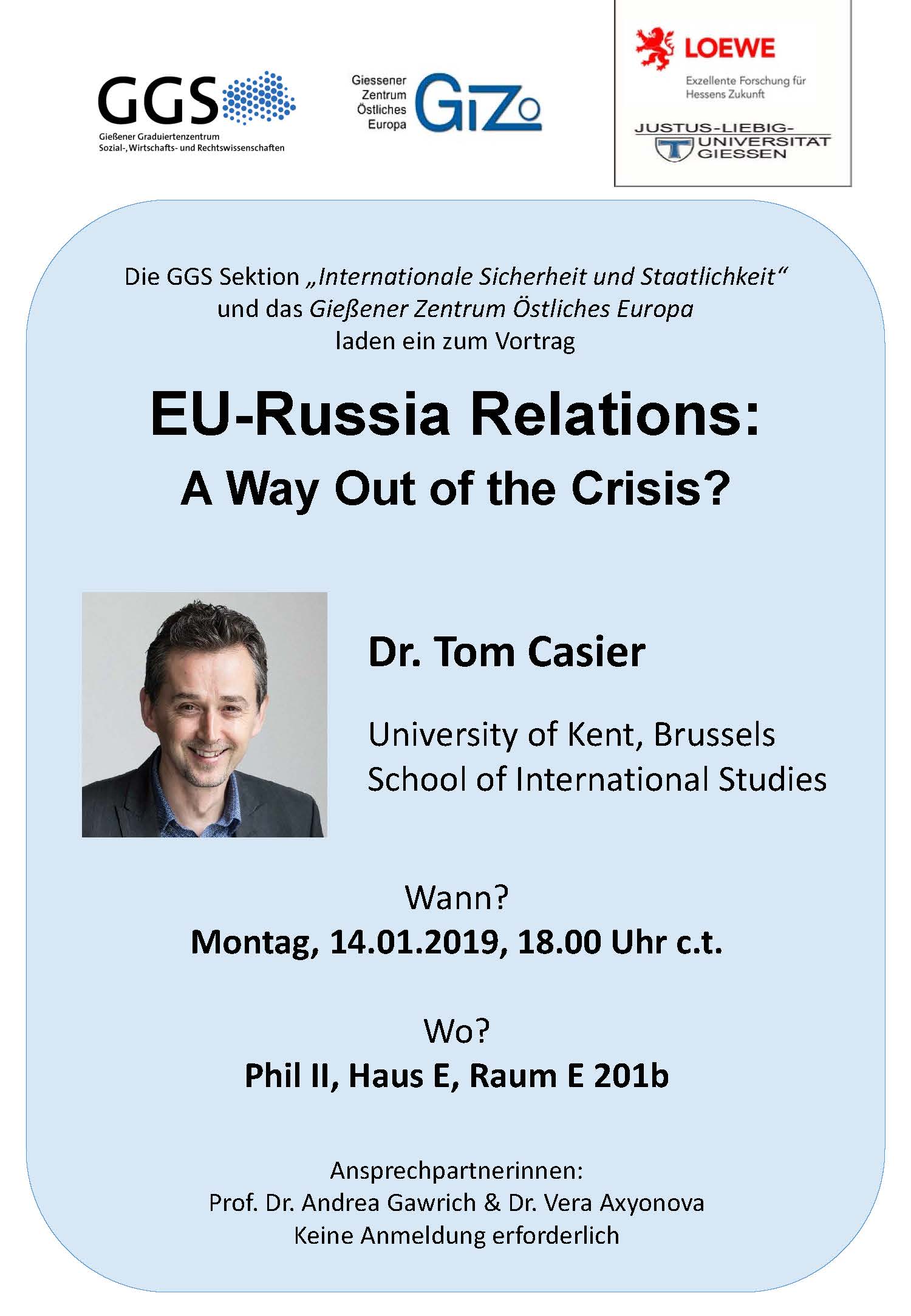 Poster: EU-Russia Relations: A Way Out of the Crisis?
