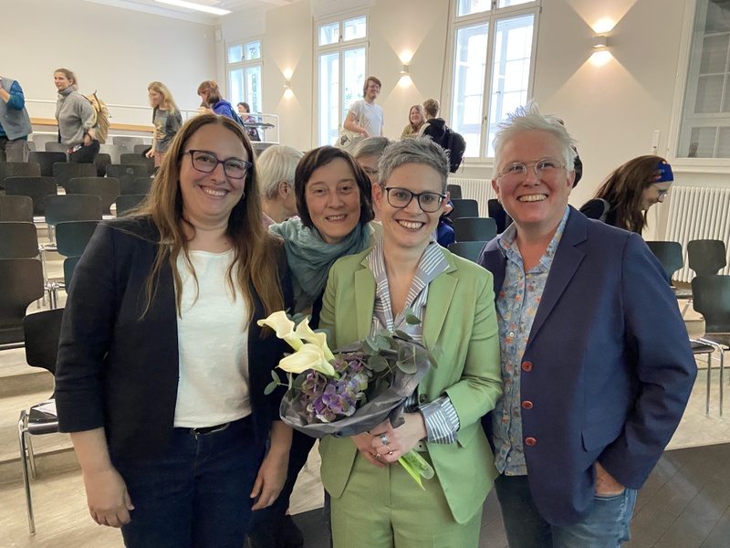 Gruppenbild zur Antrittsvorlesung von Prof. Klapeer