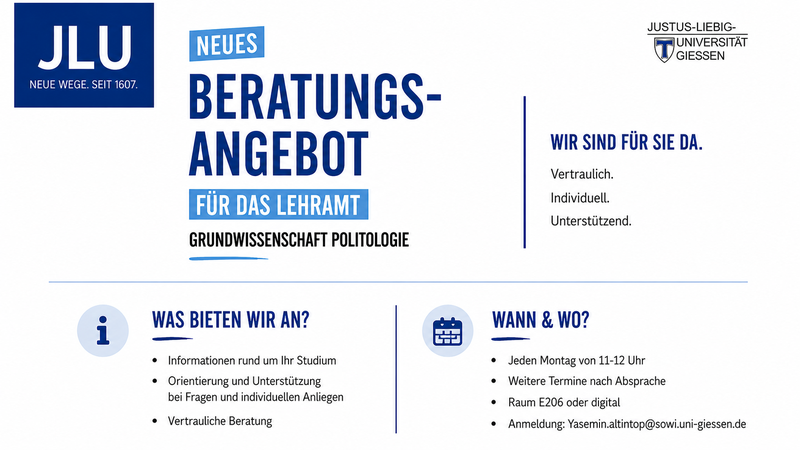 Beratung Lehramt SS26