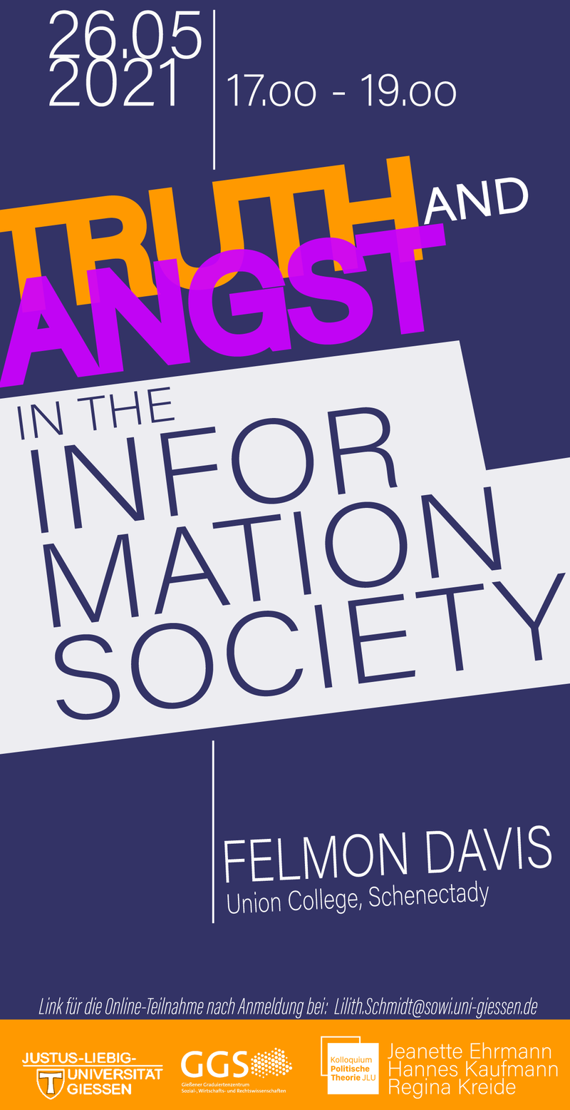 Felmon Davis: Truth and Angst in the Information Society