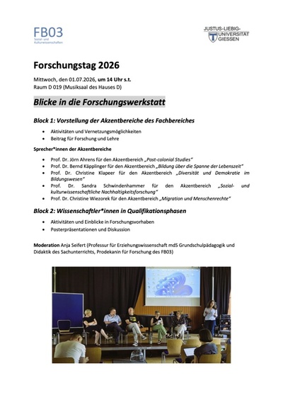 Forschungstag 2026