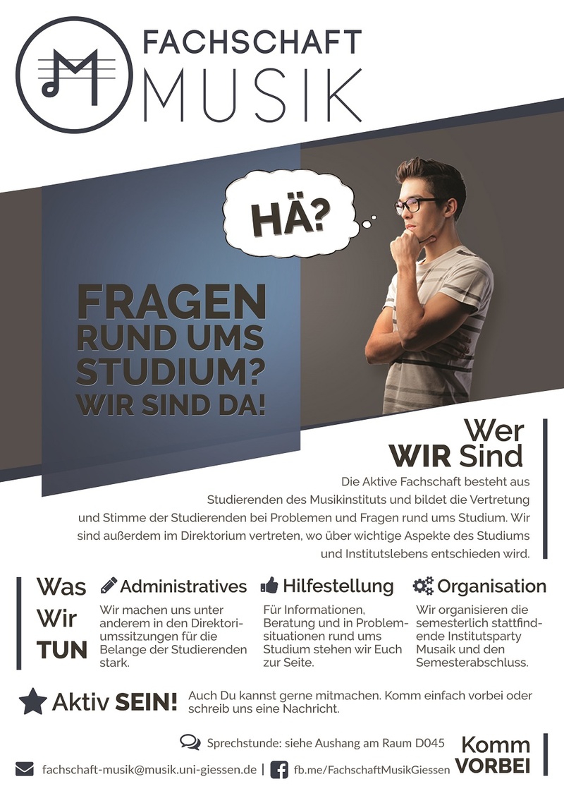 Fachschaft Flyer