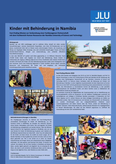 Kinder mit Behinderung in Namibia