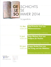 Gießener Geschichtslesesommer 2014