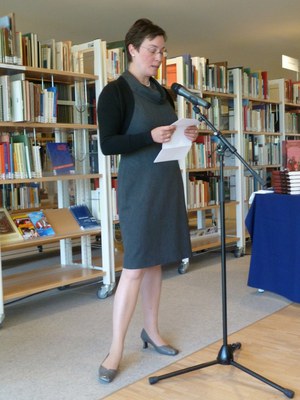 J.van Laak eröffnet den GELESO 2011 in der Stadtbibliothek Gießen