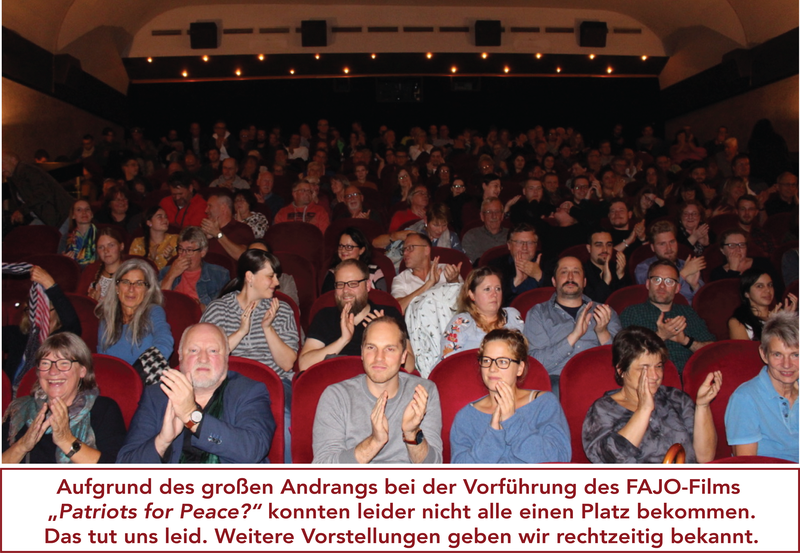 patriots for peace abkündigen