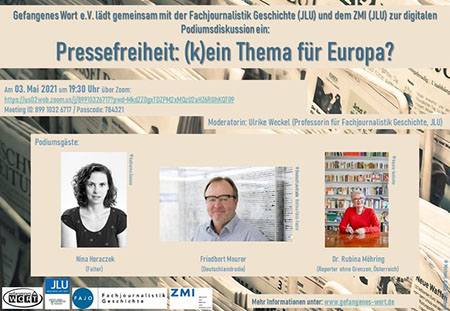 Pressefreiheit: (k)ein Thema für Europa?