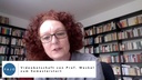 Videobotschaft Prof. Weckel