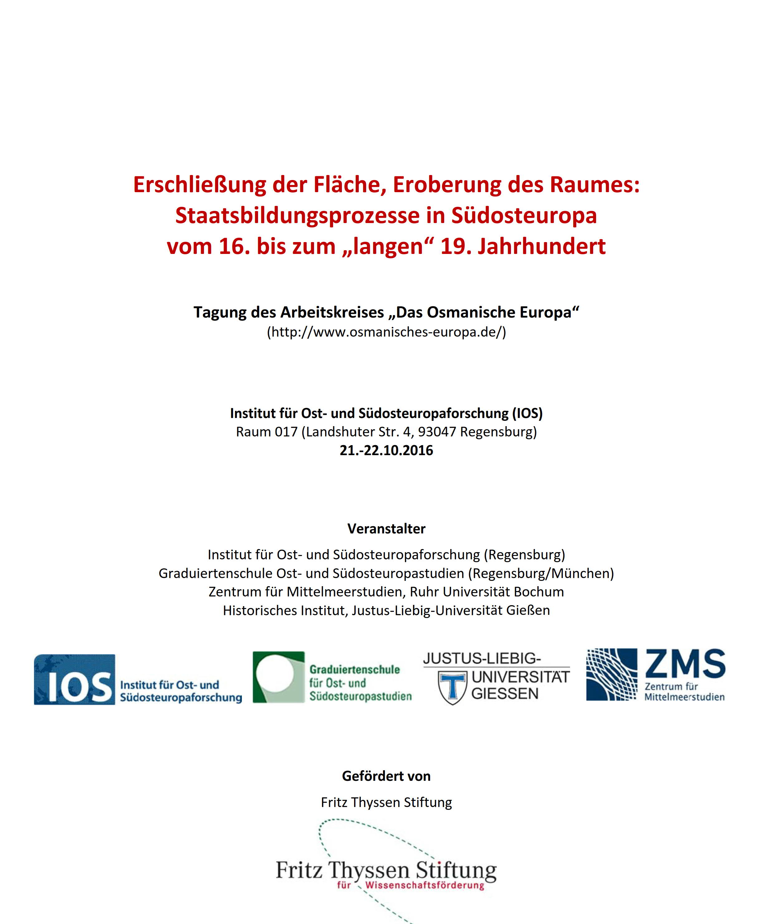 Programm 2016