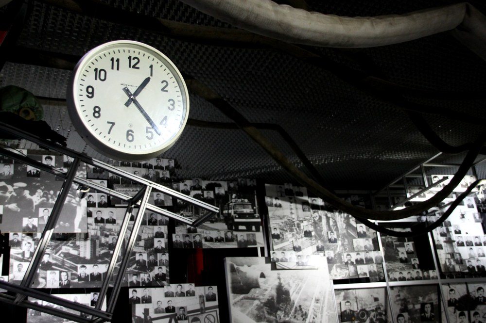 Als die Uhr stehenblieb: im Tschernobyl-Museum