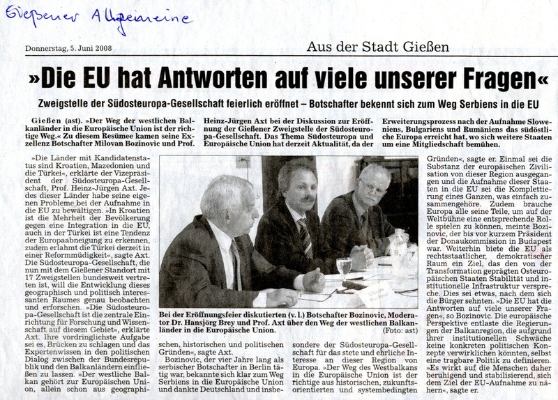 Bericht von der Eröffnungsveranstaltung