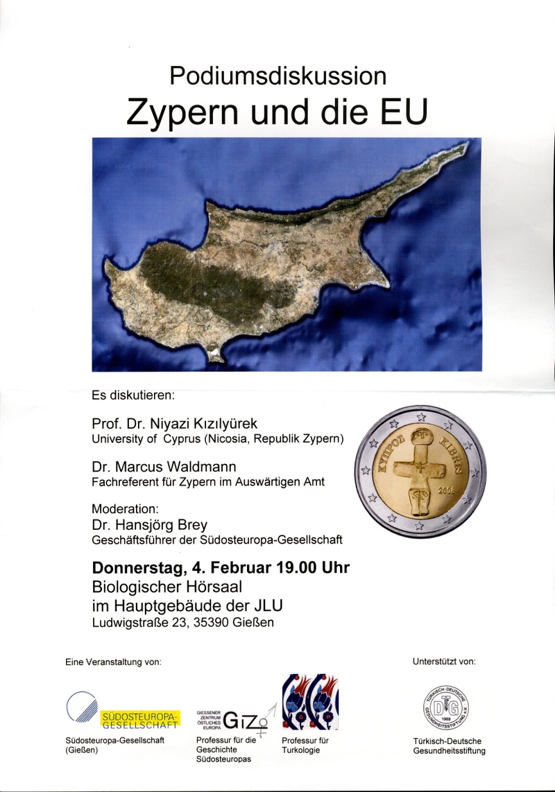 Ankündigung der Podiumsdiskussion