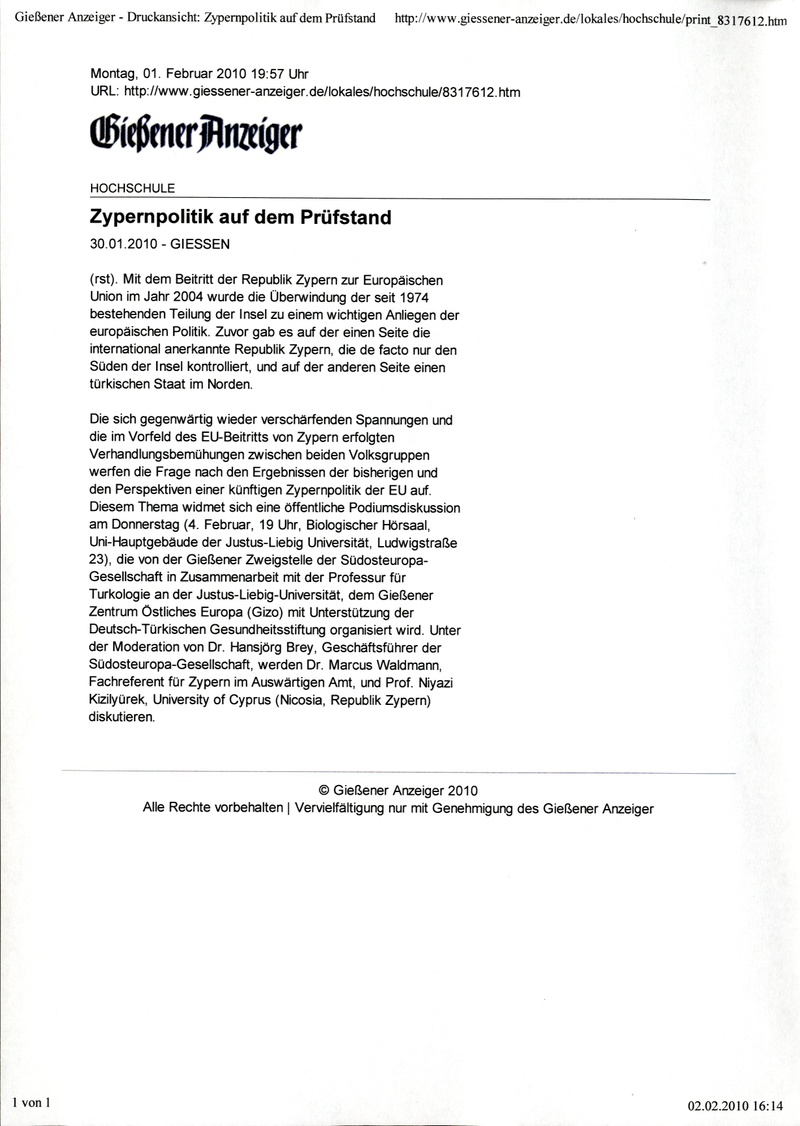 Presseankündigung