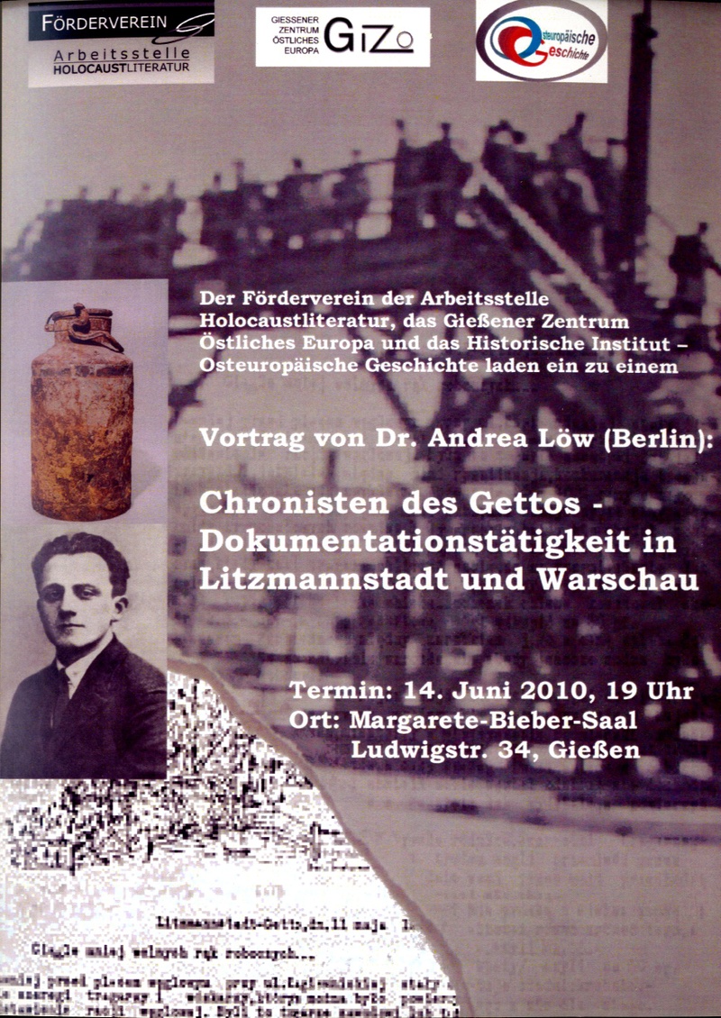 Ankündigung des Vortrags