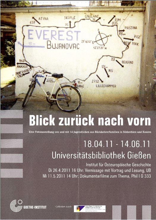Ankündigung der Ausstellung