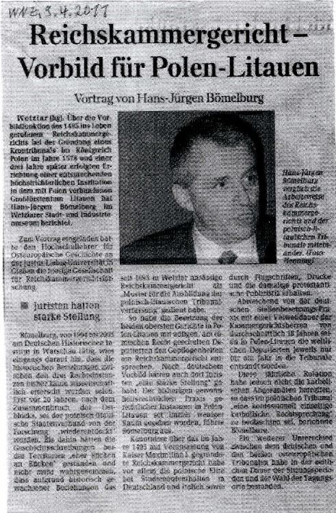 Bericht zum Vortrag