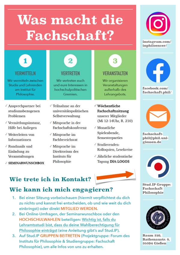 Was macht die Fachschaft Foto