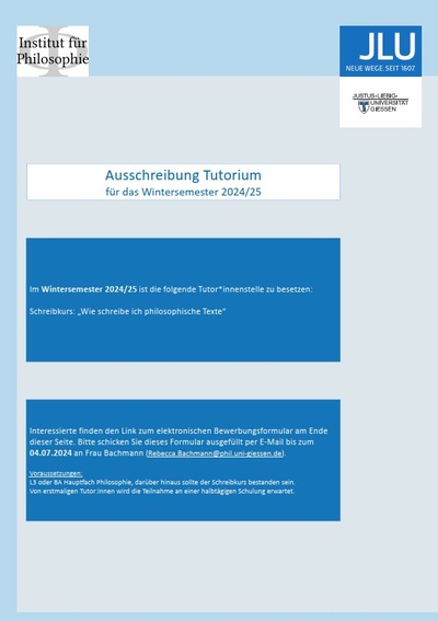 Ausschreibung Tutorium WiSe 2024_25