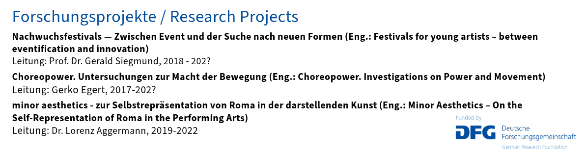 Slideshow – Forschungsprojekte