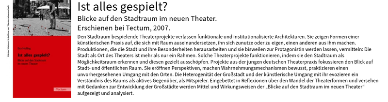Publikation – Ist alles gespielt?
