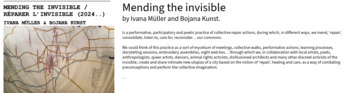 Publikation – Mending the invisible