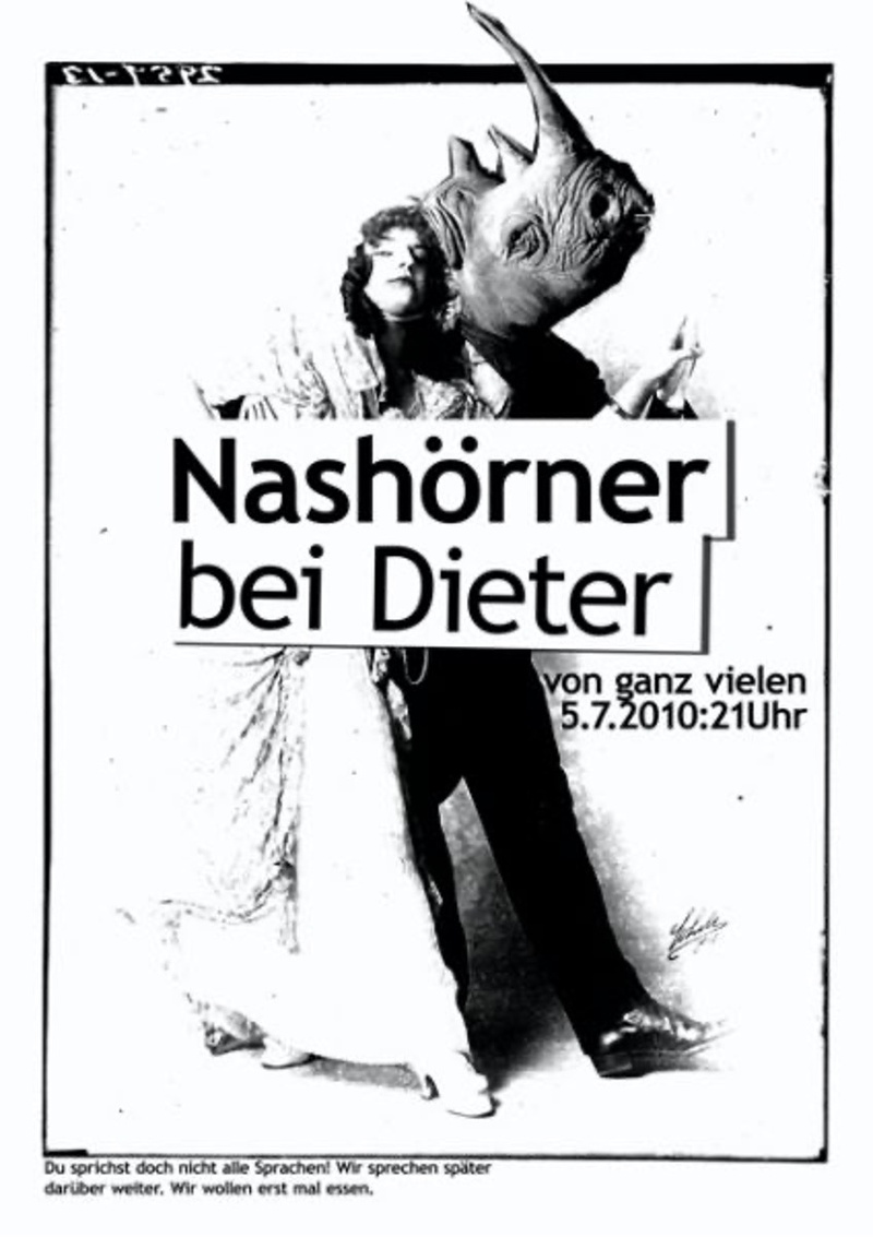 Nashörner bei Dieter