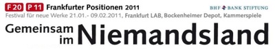 Frankfurter Positionen: Gemeinsam im Niemandsland