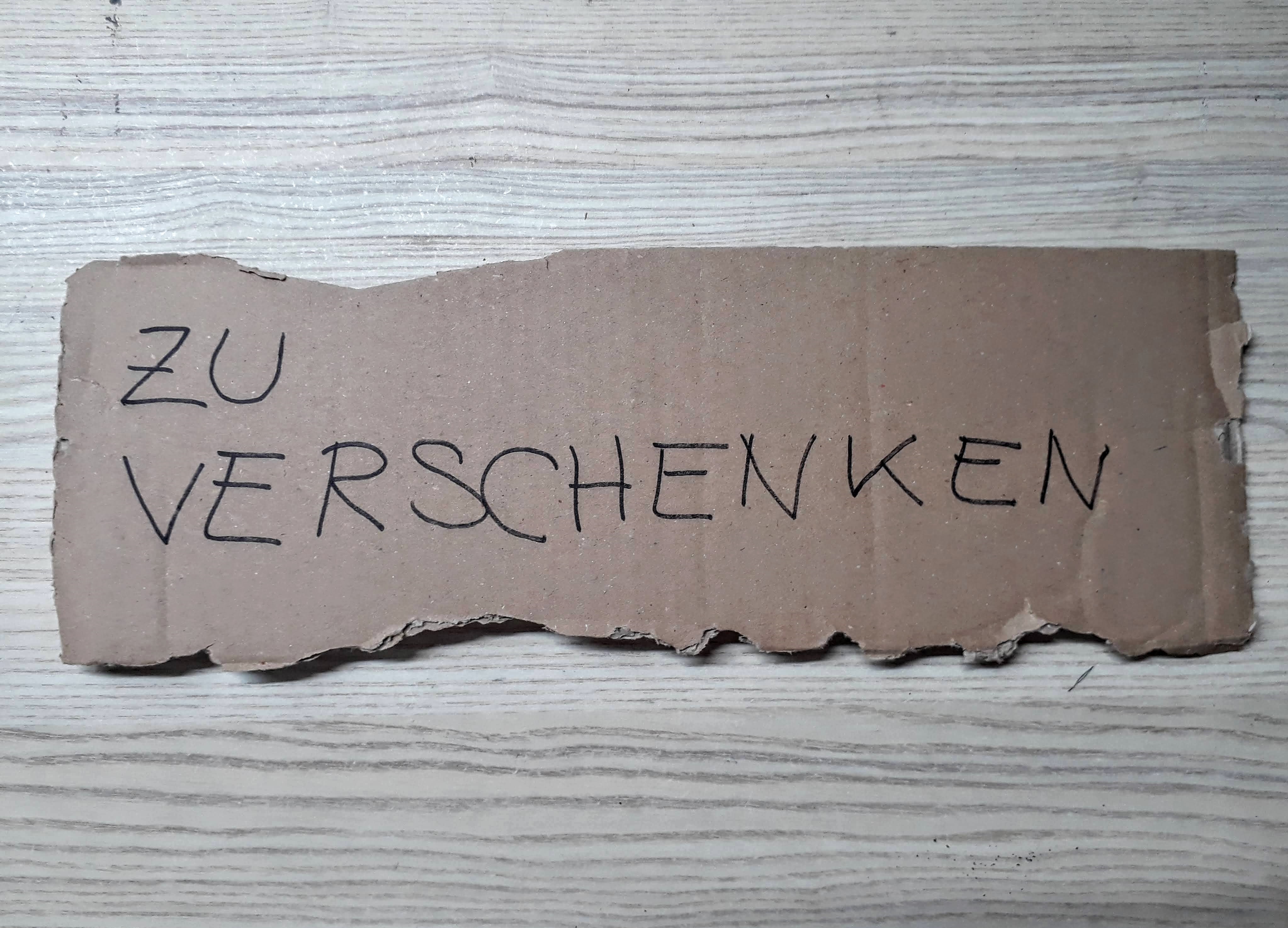 Zu verschenken Image