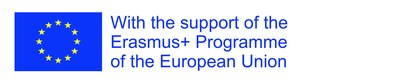 Logo Erasmus With the support of the Eramus+ Programme of the European Union L