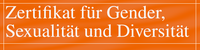Zertifikat für Gender, Sexualität und Diversität
