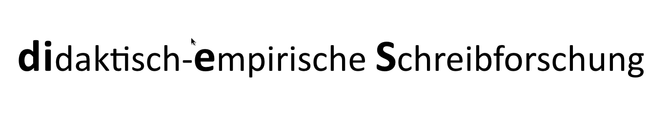 empirisch-didaktische Schreibforschung
