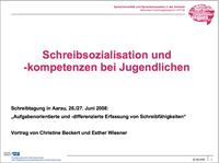 Vortrag Beckert/Wiesner