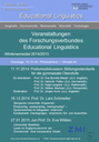 Plakat Wintersemester 2014/2015