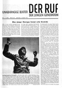zeitung krieg biografie