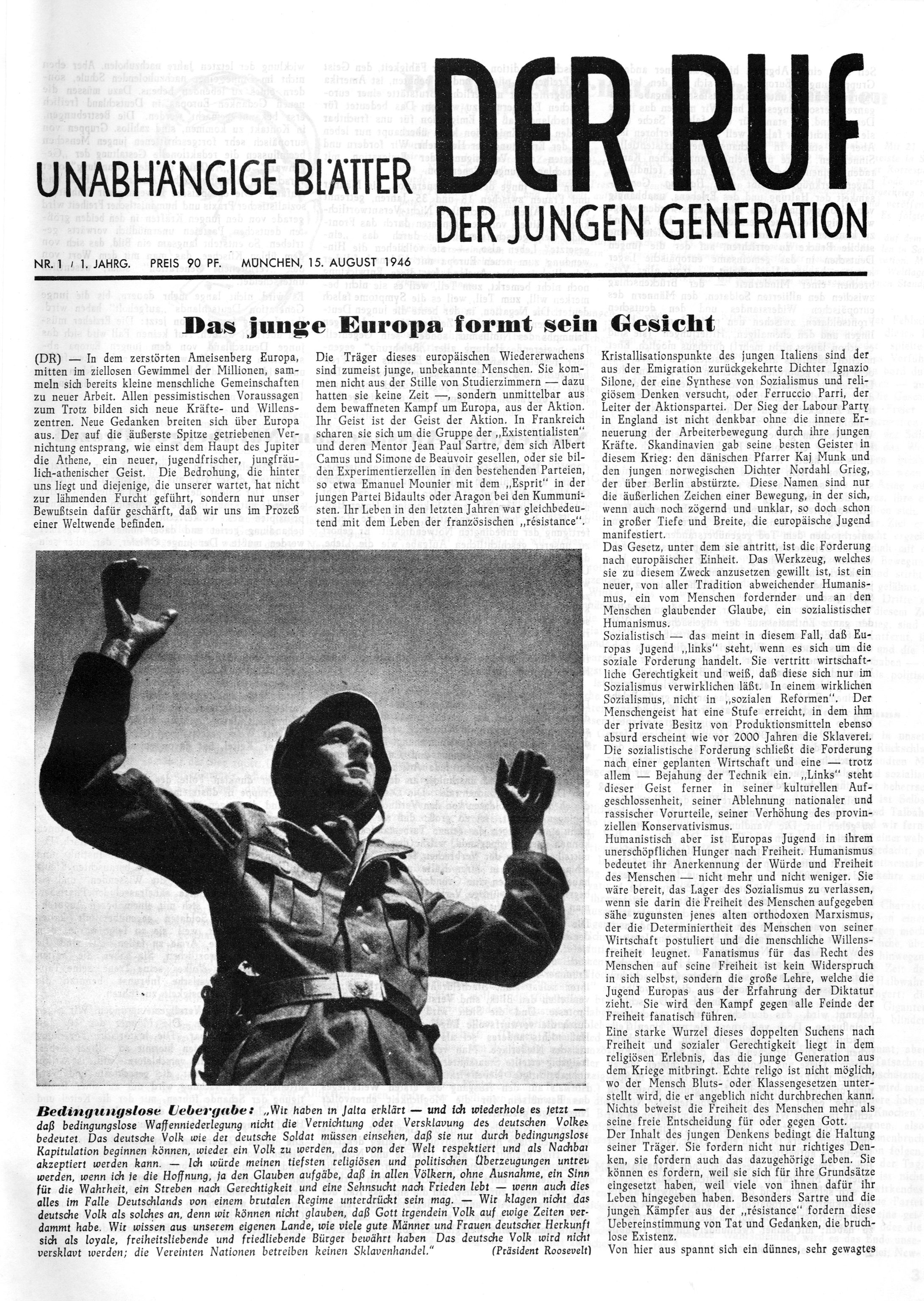 zeitung krieg biografie