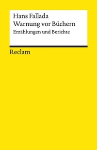 Fallada: Warnung vor Büchern