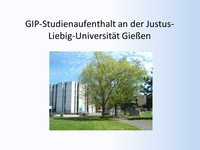 GIP-Austausch: Präsentation Gießen
