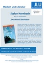 Ankündigung Medizin und Literatur SoSe 2024 Hornbach