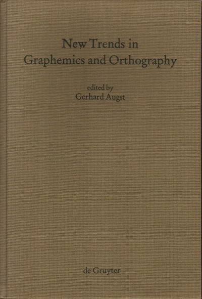 Graphemics and Orthography Graphemics and Orthography