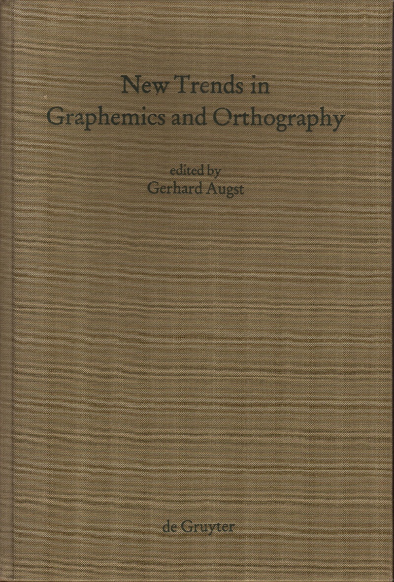Graphemics and Orthography