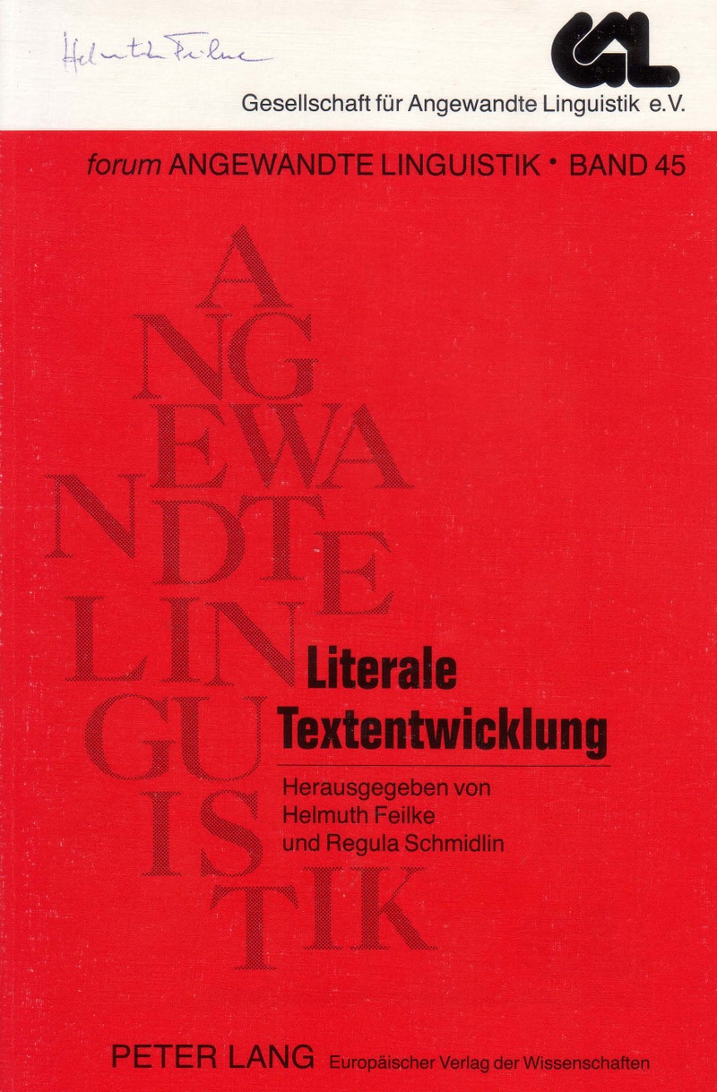 Literale Textentwicklung