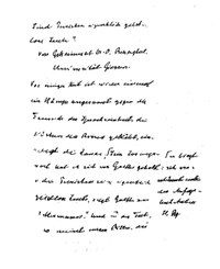 Behaghels Handschrift