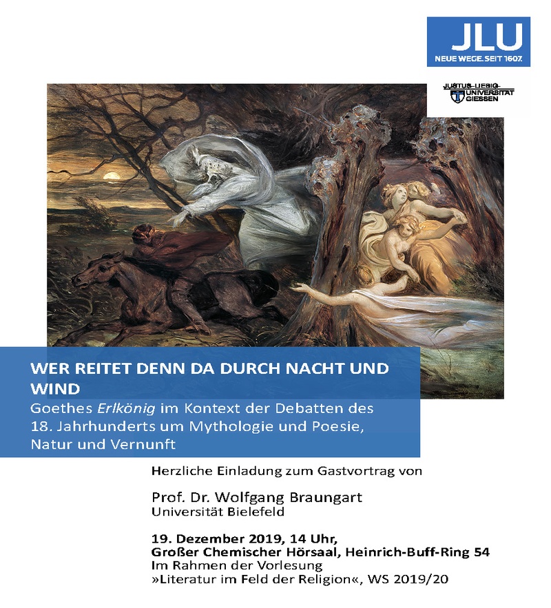 Vortrag Prof. Dr. Wolfgang Braungart (Bielefeld), 19.12.2019