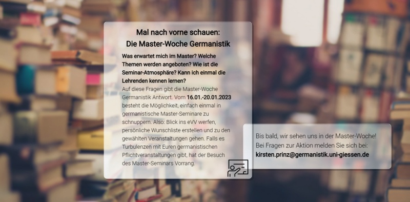 Masterwoche 2023