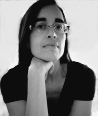 Schmuckgrafik: Porträt Frédérique Moureaux