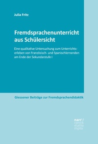 Gießener Beiträge: Fremdsprachenunterricht aus Schülersicht verlinkte Grafik: Buchcover