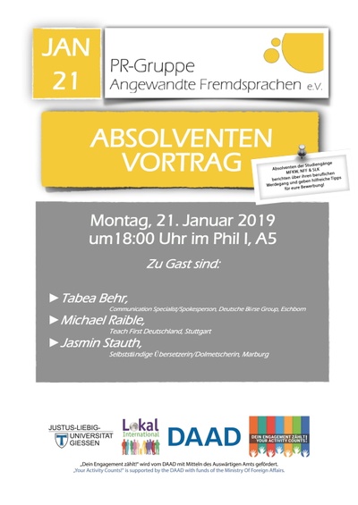 Absolventenflyer