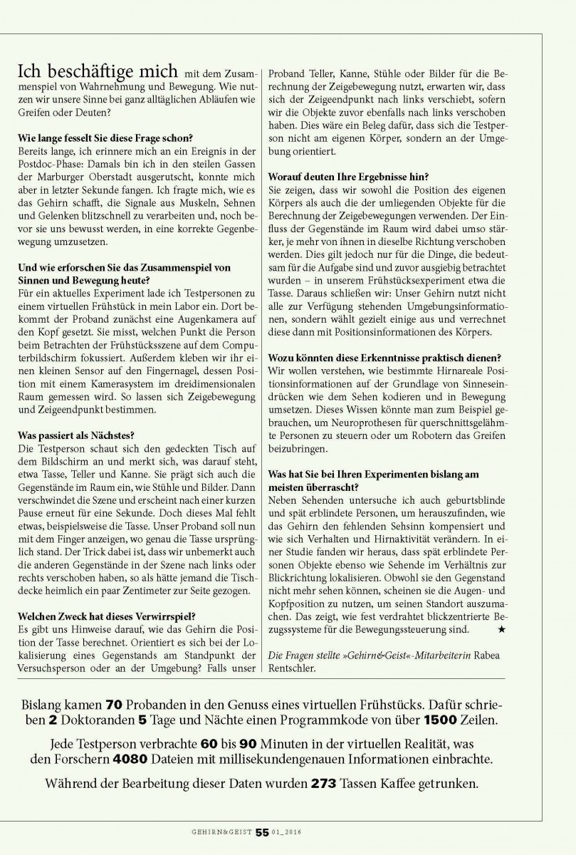 Gehirn und Geist Fiehler Seite 2