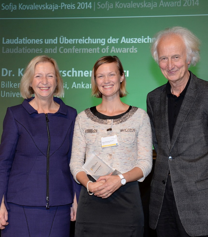 Katja Dörschner-Boyaci Preisübergabe